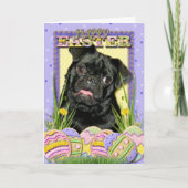 Cartes Pour Fêtes Annuelles Cookies d'oeufs de Pâques - Carlin - Ruffy (Devant)