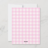 Cartes Pour Fêtes Annuelles Cookies glacés Festifs Roses Personnalisé Noël (Dos)