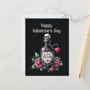 Cartes Pour Fêtes Annuelles Cool Gothique Valentine potion d'amour