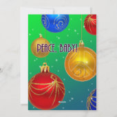 Cartes Pour Fêtes Annuelles Cool Yule Père Noël (Dos)