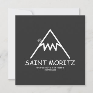 Cartes Pour Fêtes Annuelles Coordonnées Saint Moritz Suisse