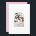 Cartes Pour Fêtes Annuelles Coquette Famille de Noël Photo Pink Green Doodle<br><div class="desc">Coquette Christmas Family Photo Whimsical Pink Green Doodle Holiday Card Christmas Card caractéristiques votre photo préférée À utiliser avec le cadre de vellum coordonné d'un cadre floral fantaisiste coquette en rose et vert avec un arc rose et personnalisé avec votre texte personnalisé et personnalisé avec votre nom de famille. REMARQUE...</div>
