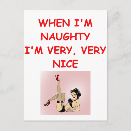 Cartes Pour Fêtes Annuelles coquin mais gentil (Devant)