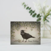 Cartes Pour Fêtes Annuelles Corbeau au gui (Debout devant)
