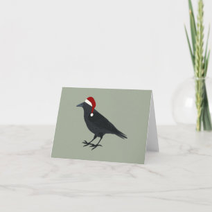 Cartes Pour Fêtes Annuelles Corbeau de Noël