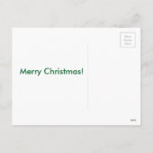 Cartes Pour Fêtes Annuelles Corgi de Noël (Dos)