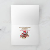 Cartes Pour Fêtes Annuelles Corgi Esprit de Noël (Intérieur)