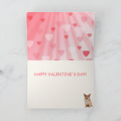 Cartes Pour Fêtes Annuelles Corgi Saint Valentin (Intérieur)