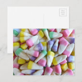 Cartes Pour Fêtes Annuelles Corne à bonbons de Pâques (Devant / Derrière)