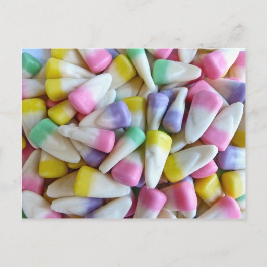 Cartes Pour Fêtes Annuelles Corne à bonbons de Pâques (Devant)