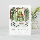 Cartes Pour Fêtes Annuelles Corporate Greeting (Debout devant)