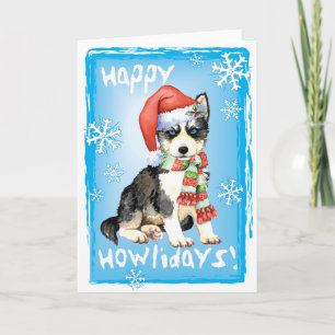 Cartes Pour Fêtes Annuelles Costaud heureux de Howlidays