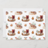 Cartes Pour Fêtes Annuelles Cosy Christmas Holiday Photo (Dos)