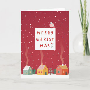 Cartes Pour Fêtes Annuelles Cosy Christmas Village - Une Merveilleuse Wonderla