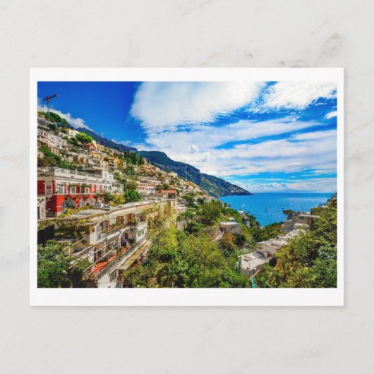 Cartes Pour Fêtes Annuelles Côte Positano (Devant)