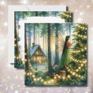 Cartes Pour Fêtes Annuelles Cottage Core Whimsical Noël
