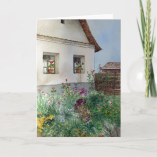 Cartes Pour Fêtes Annuelles Cottage Hongrie