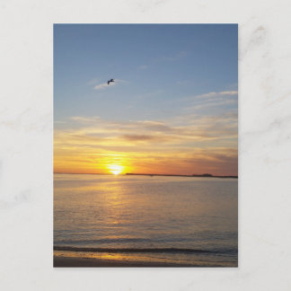 Cartes Pour Fêtes Annuelles Coucher de soleil à Thanksgiving.