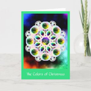 Cartes Pour Fêtes Annuelles Couleurs de Noël