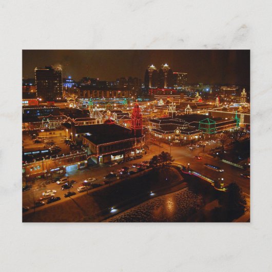 Cartes Pour Fêtes Annuelles Country Club Plaza, Kansas City, Lumières de vacan (Devant)