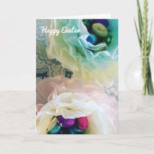 Cartes Pour Fêtes Annuelles Coupelles de Pâques à fronces