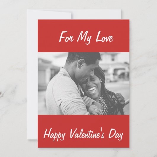 CARTES POUR FÊTES ANNUELLES COUPLE AFRO-AMÉRICAIN SAINT-VALENTIN (Devant)