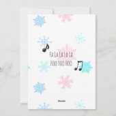 Cartes Pour Fêtes Annuelles Couple de hiboux mignons sur une branche d'arbre N (Dos)