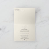 Cartes Pour Fêtes Annuelles Couple mariage en monochrome (Intérieur)