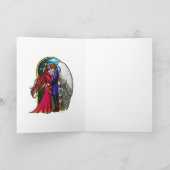 Cartes Pour Fêtes Annuelles Couples d'imaginaire (Intérieur)