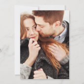 Cartes Pour Fêtes Annuelles Couples Mistletoe Joyeux Noël 3 Photo (Dos)