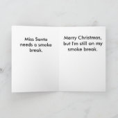 Cartes Pour Fêtes Annuelles Coupure de fumée (Intérieur)