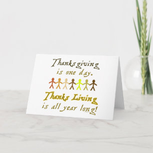 Cartes Pour Fêtes Annuelles Coupures De Papier Thanksgiving Mignonnes À Dire