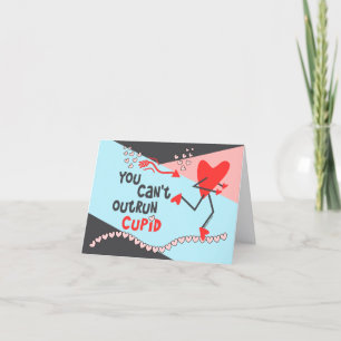 Cartes Pour Fêtes Annuelles Coureurs Valentine - Vous ne pouvez pas Outrun Car
