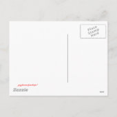 Cartes Pour Fêtes Annuelles Couronne de coeur de Noël (Dos)