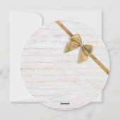 Cartes Pour Fêtes Annuelles Couronne de collage de photos flocons de neige Ver (Dos)