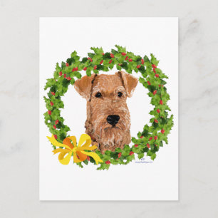 Cartes Pour Fêtes Annuelles Couronne de Noël