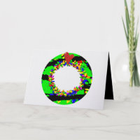 Couronne de Noël punk