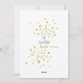 Cartes Pour Fêtes Annuelles Couronne et ruban (Dos)