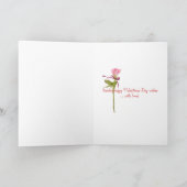 Cartes Pour Fêtes Annuelles Courrier d'amour Valentine (Intérieur)