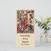 Cartes Pour Fêtes Annuelles Courtesans japonais (Debout devant)