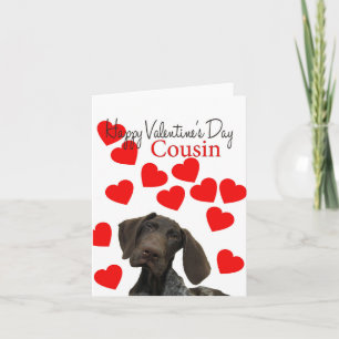 Cartes Pour Fêtes Annuelles Cousin Glossy Grizzly Valentine Puppy Love