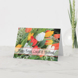 Cartes Pour Fêtes Annuelles Cousin & Mari Joyeux Pâques