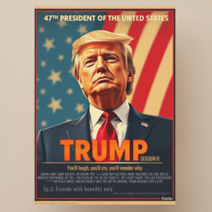 Cartes Pour Fêtes Annuelles Couverture de la série ironique et amusante Donald