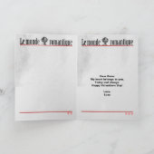 Cartes Pour Fêtes Annuelles Couverture du journal de la Saint Valentin (Intérieur)