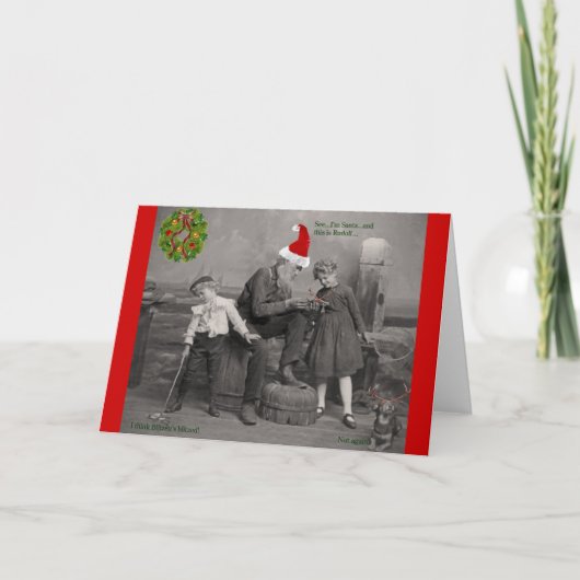 Cartes Pour Fêtes Annuelles Crabby Holiday (Devant)
