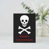 Cartes Pour Fêtes Annuelles Crâne et os croisés (Debout devant)