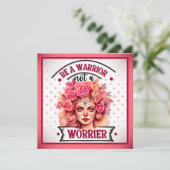 Cartes Pour Fêtes Annuelles Crâne rose et joli sucre (Debout devant)