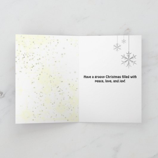 Cartes Pour Fêtes Annuelles Cravate arc-en-ciel - Noël (Intérieur)