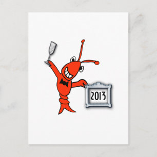Cartes Pour Fêtes Annuelles Crawfish
