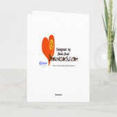 Cartes Pour Fêtes Annuelles Crazy Antenna House (Dos)